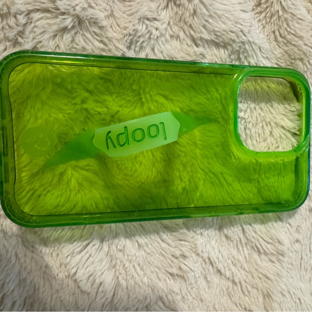 Loopy iPhone 13 Pro Green Phone Case